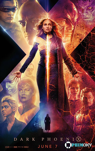 Dị Nhân 8: Phượng Hoàng Bóng Tối (X-Men: Dark Phoenix) 2019 poster