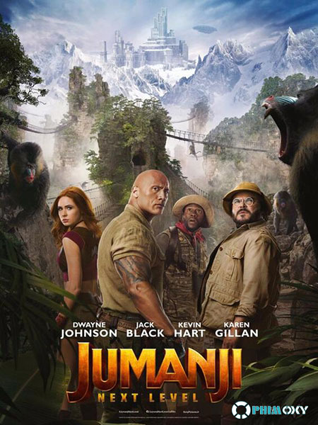 Jumanji - Trò chơi kỳ ảo: Thăng cấp (Jumanji: The Next Level) 2019 poster